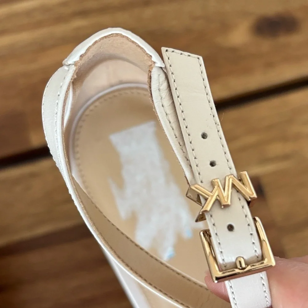 Michael Michael Kors Fiona Wedge Dress Sandals Size‎ 9.5